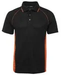 Black/Orange