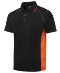 Black/Orange