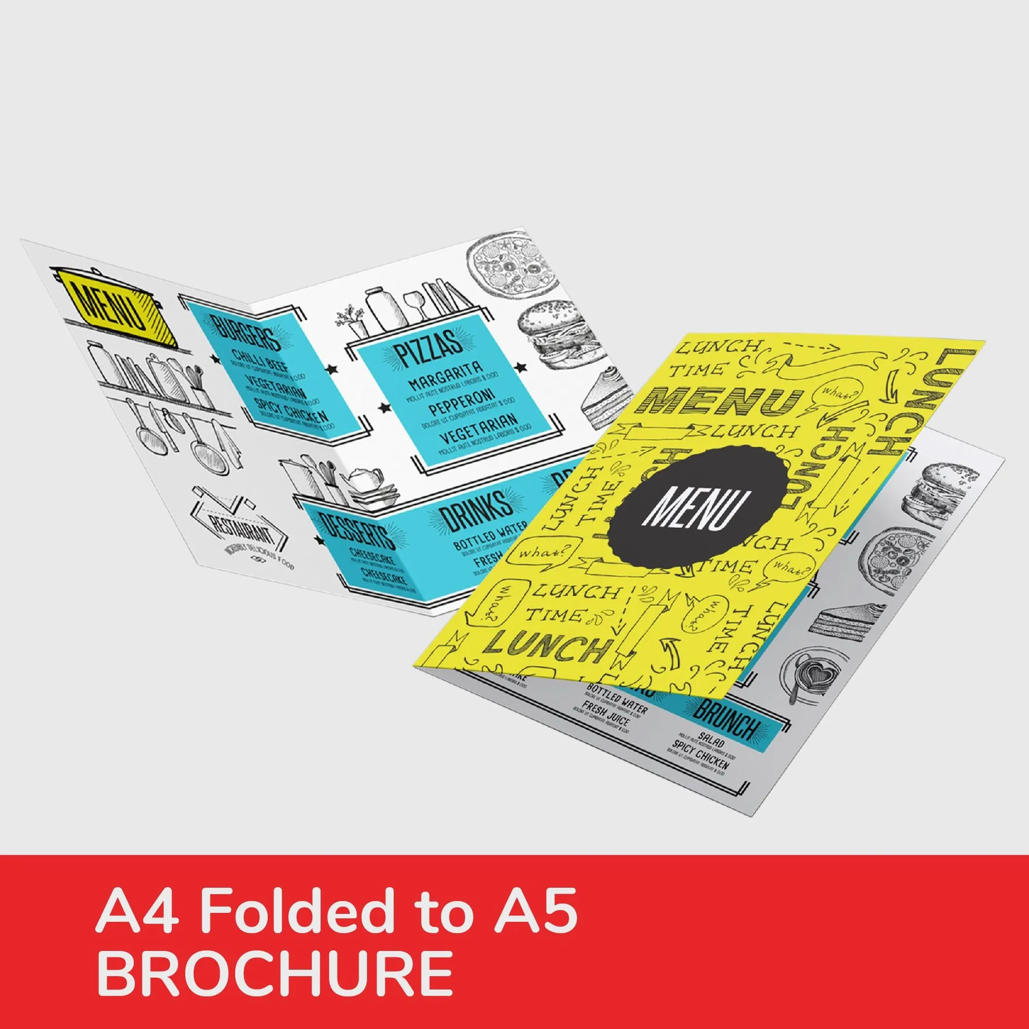 A4 Folded To A5 4