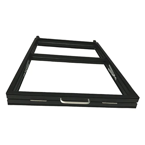 Metal A-frame Footpath Sign - Black 6