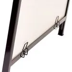 Metal A-frame Footpath Sign - Black 7