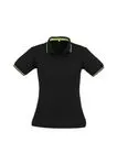 Black/Bright Green