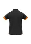 Black/Orange