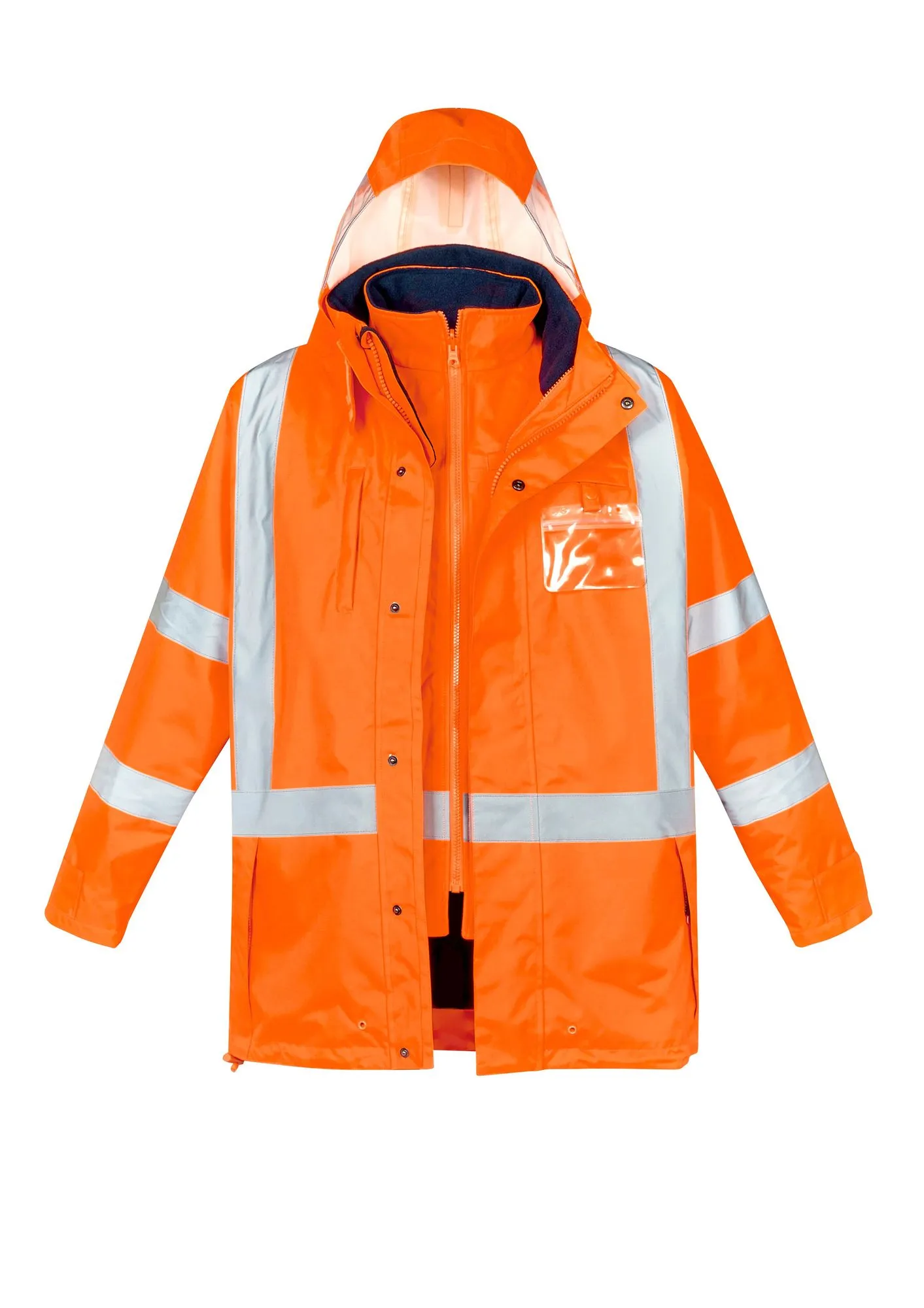 Orange/Navy