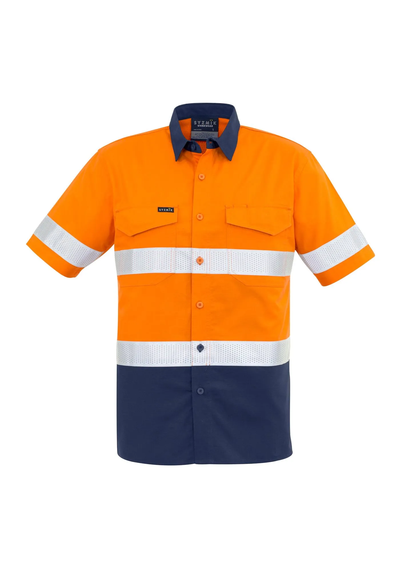 Orange/Navy