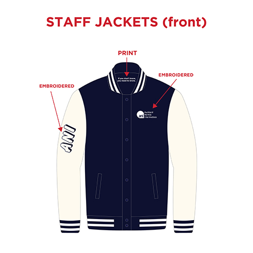 Staff Letterman Jacket