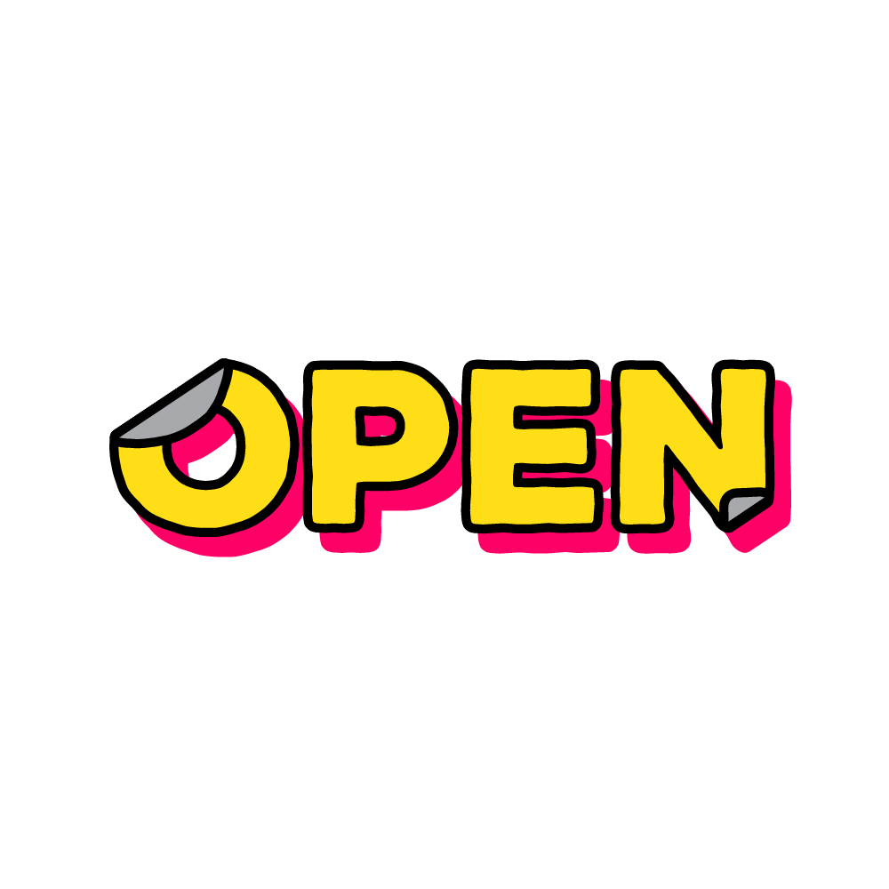 Normal Open Sticker PRINT PLANET KOTA KINABALU SABAH