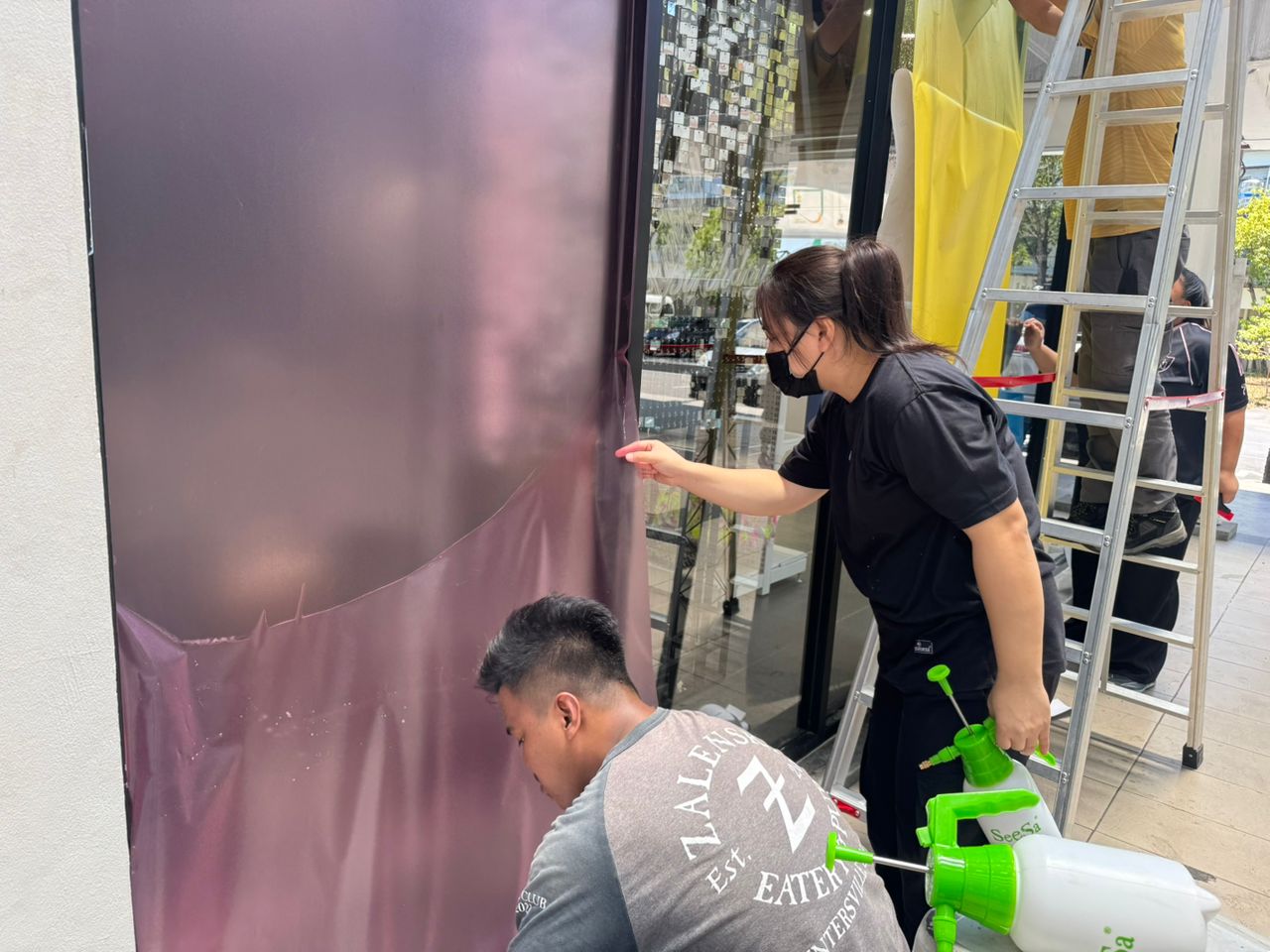 Sticker Installation/design Sticker Installation (Wall / Dry Wall) *On Site Installation - Print Planet