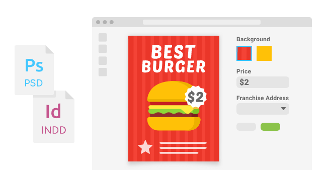 Professional level of design with minimum effort