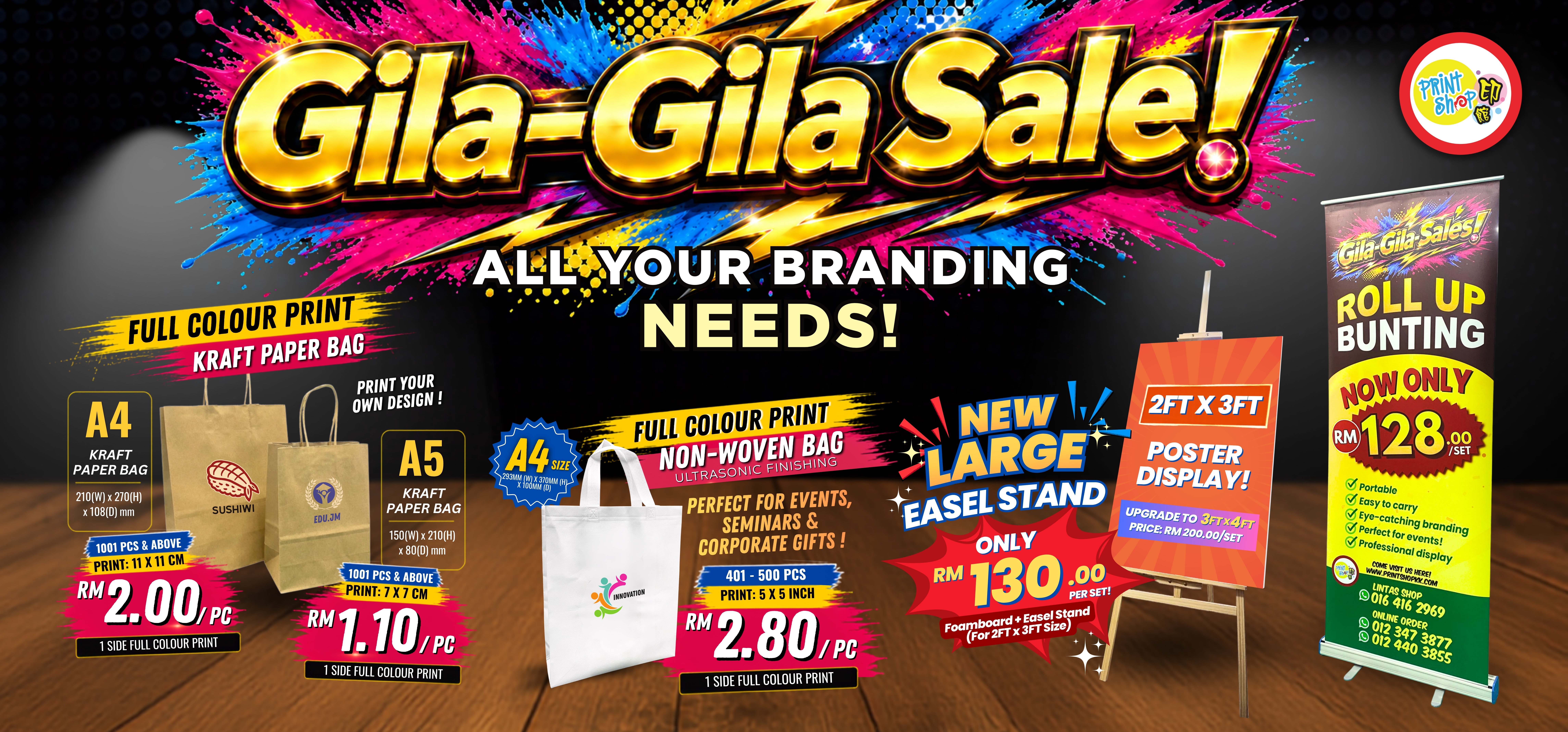 GILA-GILA SALE!