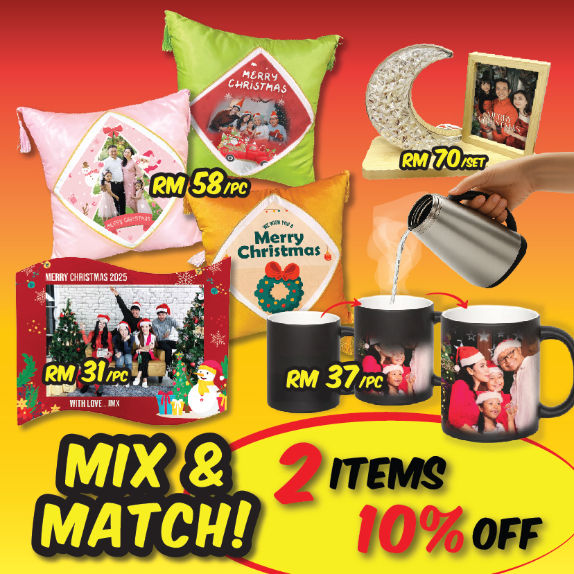 10% Off Mix & Match 2 items