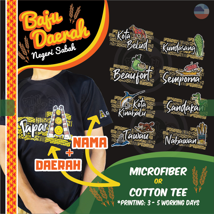 Baju Daerah Negeri Sabah 1