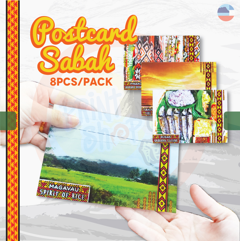 Postcard Sabahan 1